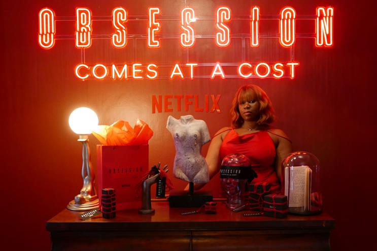 Netflix opens erotic boutique in Soho to mark release of 'Obsession