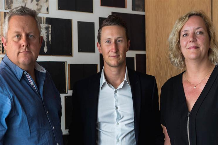 New Oliver hires (l-r): James Sanderson, Ed Howarth and Claire Aldous