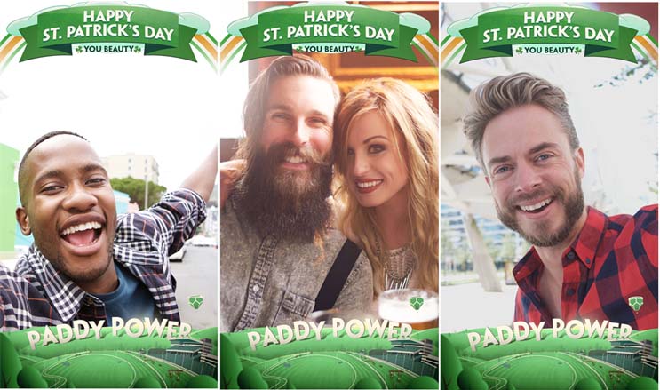 Gambling brands including Paddy Power have advertised on Snapchat