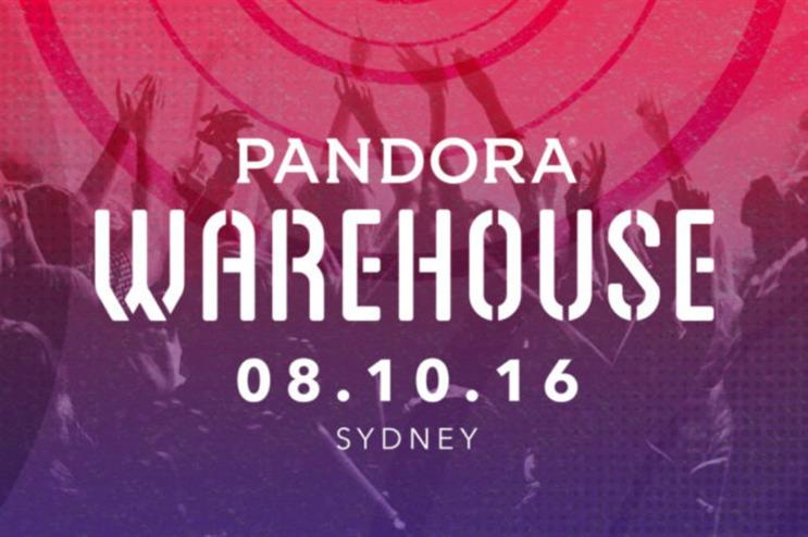 Pandora: secret warehouse party marks first live event in Australia