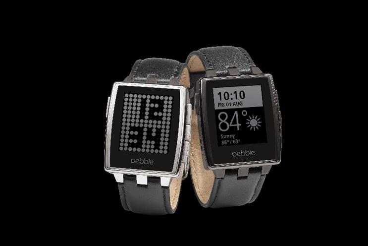 Pebble Watch is one of the leading wearable brands