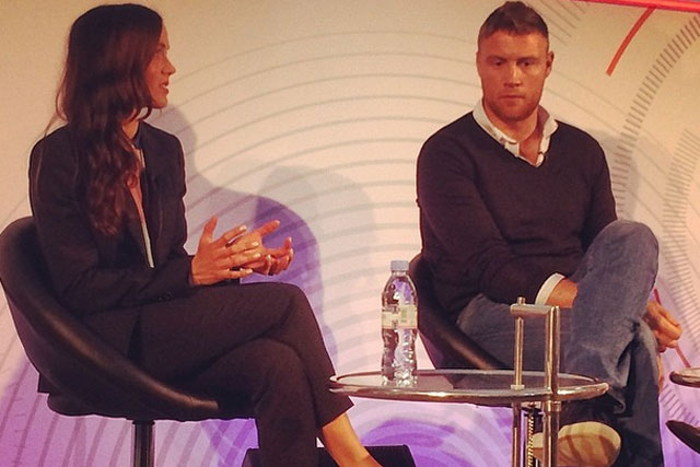 AWEurope: Victoria Pendleton and Freddie Flintoff debate on the opening day