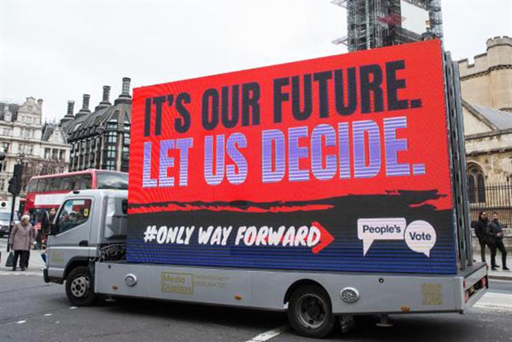 Time for this industry to take action on a People's Vote