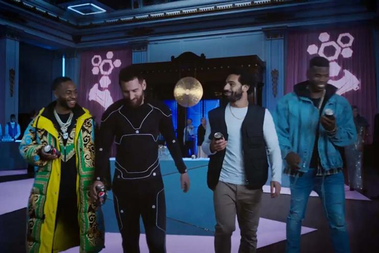 Messi & Salah in 2019 Pepsi Football Commercial