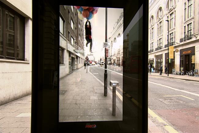 An augmented-reality campaign by Pepsi Max. 'Augmented Reality' was the most searched industry buzzword in the UK.
