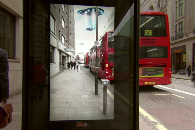 Pepsi Max: brand springs surprises at a London bus stop