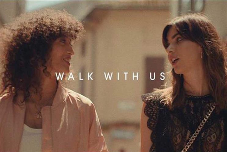 Trouble Maker: created updated version of 'Walk with us' ad for Peroni