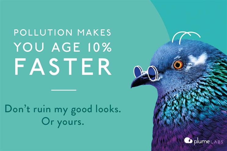 DigitasLBi's work for 'Pigeon air patrol' from Plume Labs