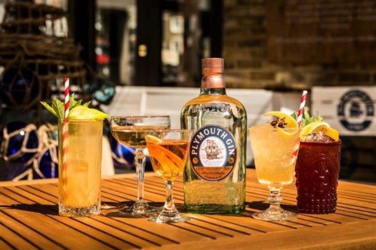 Plymouth Gin: terrace inspired by Greenwich's maritime history