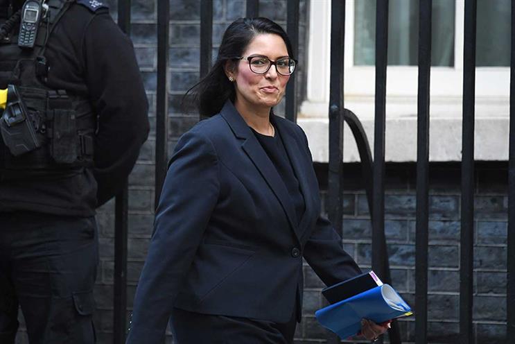 Patel: home secretary (Getty Images)