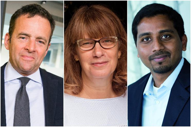 Publicis: Steve King, Ros King and Nigel Vaz