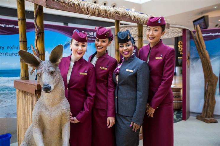 Qatar Airways: Manchester activation