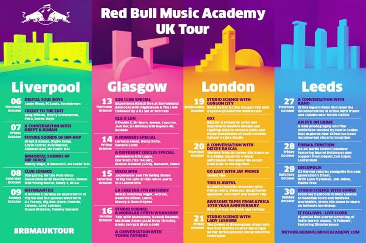 Red Bull Music Academy kicks off UK tour in Liverpool