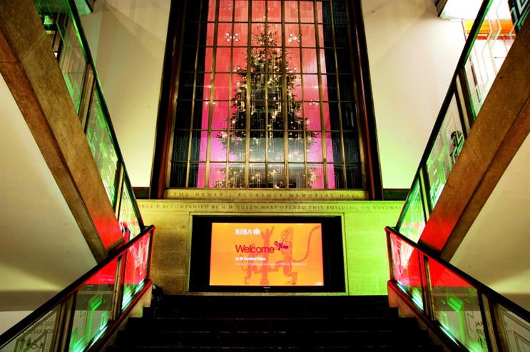 RIBA's venue is located at 66 Portland Place
