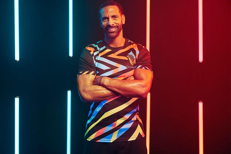 Ferdinand: will compère match and take part in activities