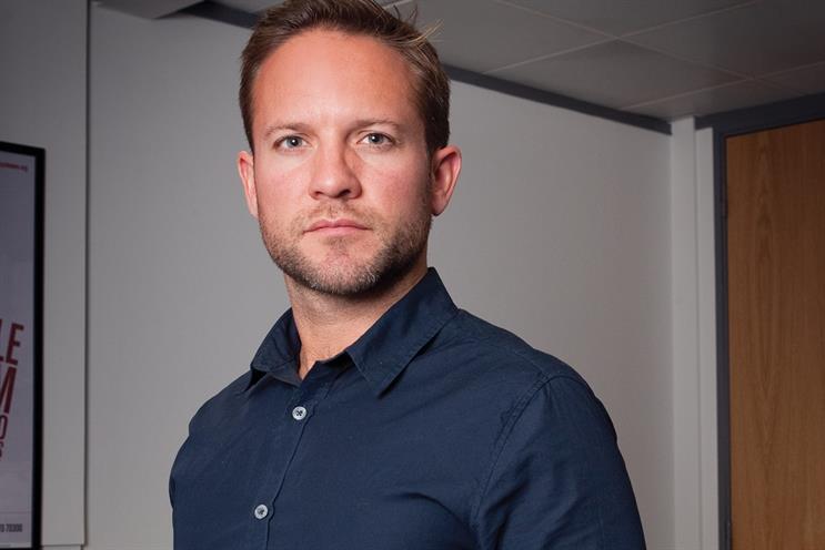 Richard Larcombe: the brand and marketing director at Tesco Bank
