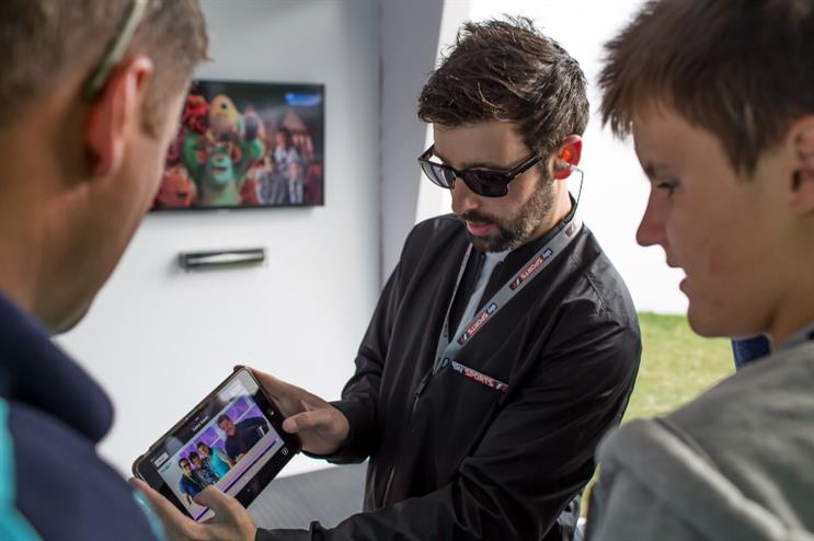 RPM has devised the Sky Sports F1 stand for this year's Goodwood Festival of Speed