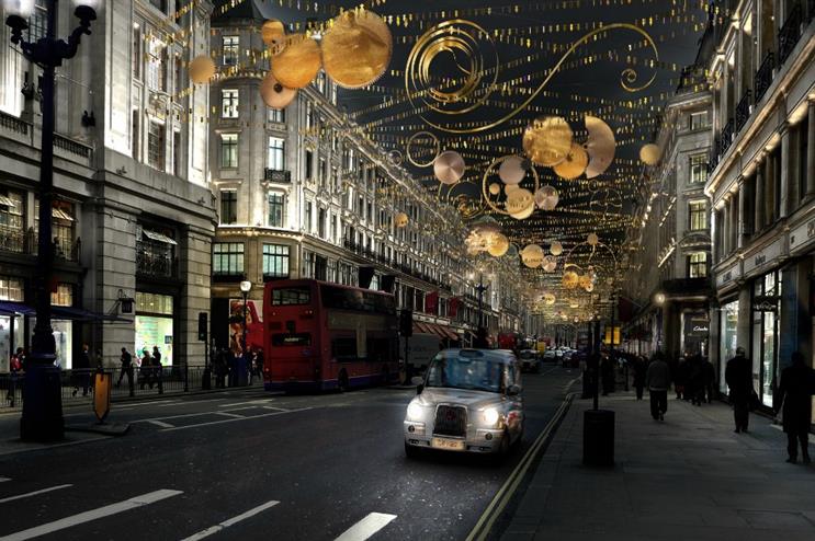 struktur Forvirre vokal Regent Street's Christmas Lights with Jo Malone to feature immersive  installation