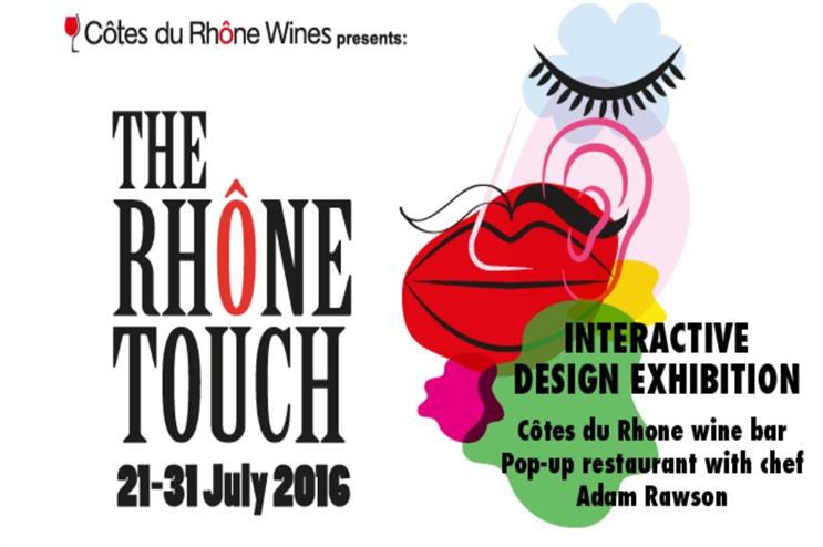 Côtes du Rhône Wines: creating an immersive art and wine-themed festival