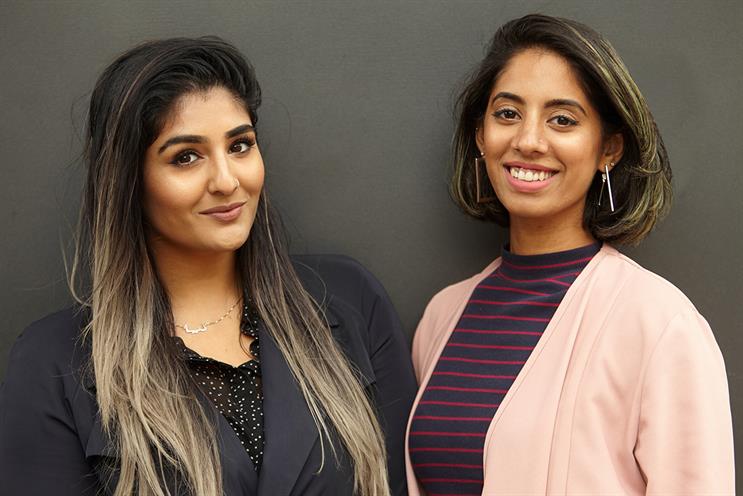 The Other Box co-founders: Leyya Sattar and Roshni Goyate