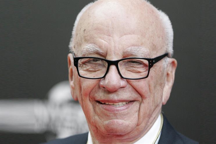 Rupert Murdoch: founder, chairman and CEO of 21st Century Fox