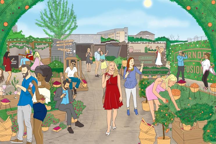 Smirnoff: allotment party to launch new product