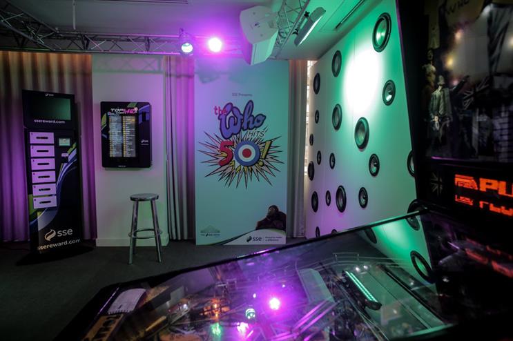 Those who attended SSE's The Who gig received targeted, relevant content via an Android app