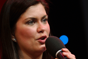 Amanda Lamb, presenter of A Place in the Sun