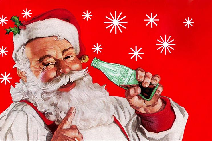 Santa has been featured in Coke ads since the 1920s