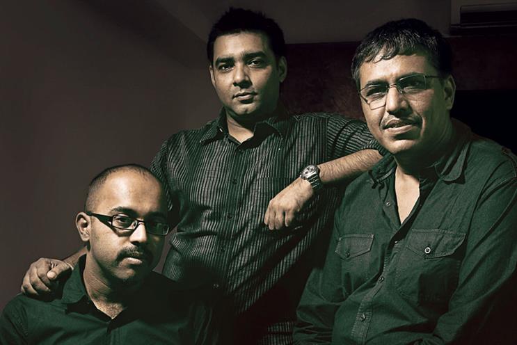 Bhat, Sengupta and Bhatt (l-r)…‘there is a link between speed of thinking and the speed of your agency’s growth’
