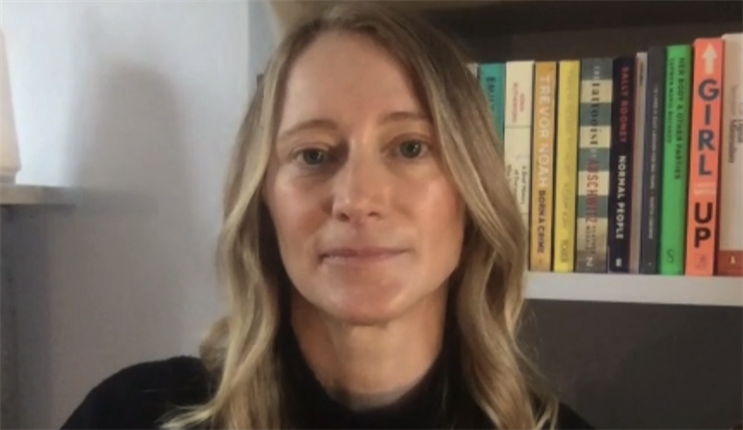 Jo Wallace: spoke to Channel 4's Cathy Newman