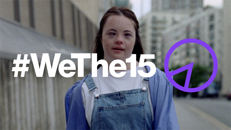 #WeThe15: The campaign takes its name from the 15% of the global population who are disabled