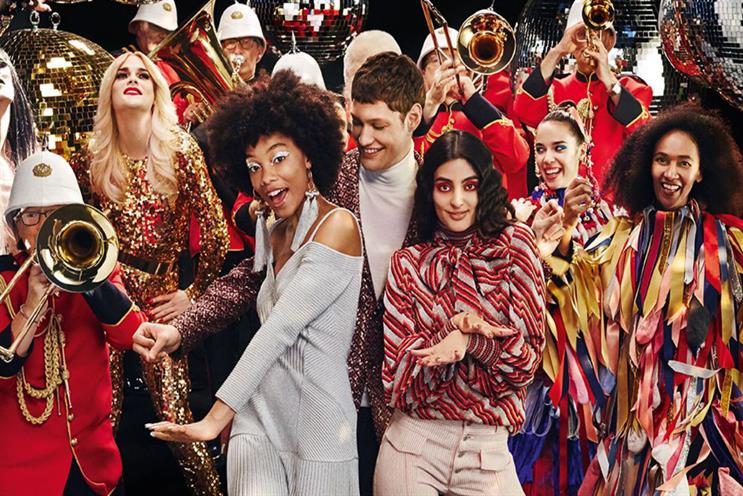 Selfridges revives cannon confetti for Christmas extravaganza