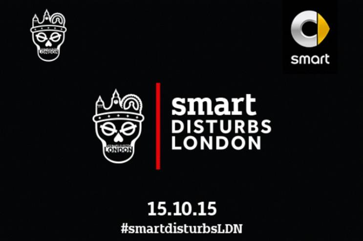 The event forms part of Smart's collaboration with Disturbing London
