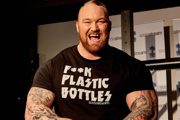 SodaStream's recents ads have featured Game of Thrones actors such as Hafþór Júlíus Björnsson (The Mountain)