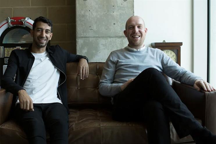 LadBible: Arian Kalantari, chief operating officer (left), and Solly Solomou, chief executive