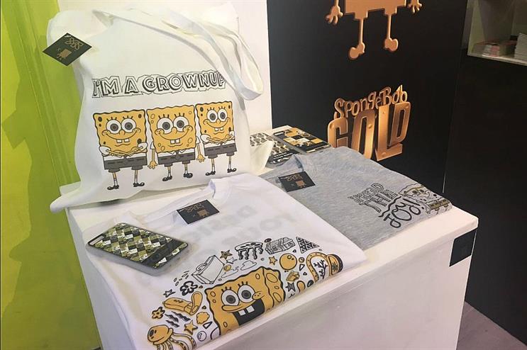 Nickelodeon and Wonderland team up for Spongebob activation