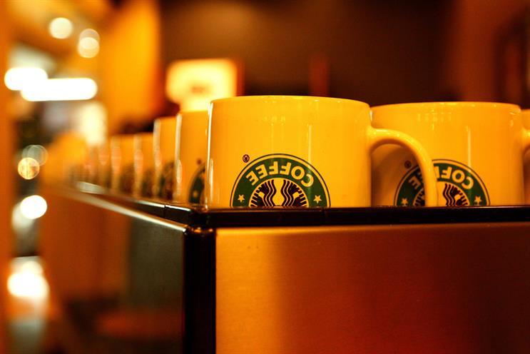 Starbucks: recently appointed Havas Helia to handle customer engagement