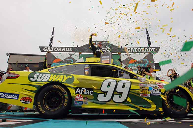 Subway: already sponsors a Nascar race, team and driver
