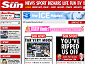 The Sun takes number one newspaper spot on the web