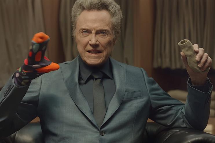 Christopher Walken in Kia's Super Bowl ad