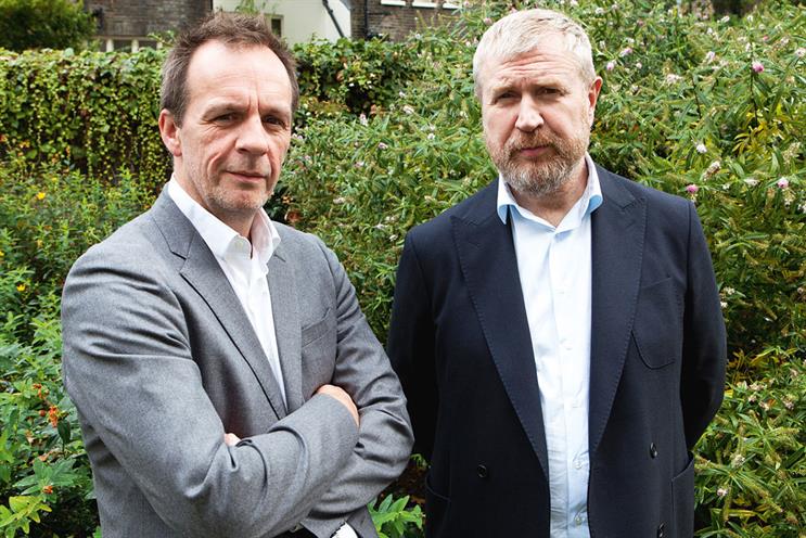 Doyle (l) and Campbell spent three years at TBWA\London