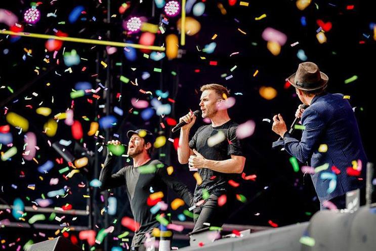 Take That: Universal Music UK artists