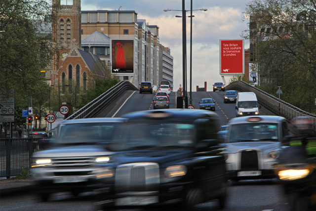 Two Towers West: Ocean Outdoor links with Tate Britain for digital campaign