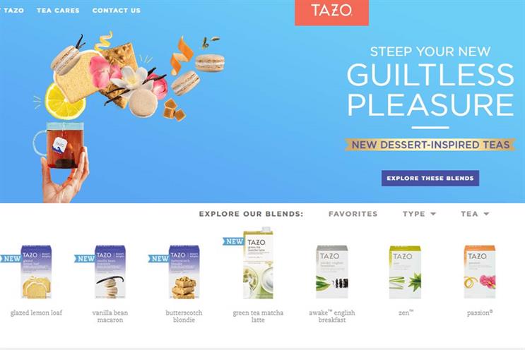 Unilever is buying the Tazo tea brand from Starbucks