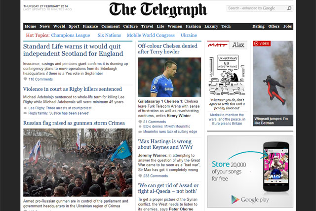 Is the Telegraph's digital revolution the right course?