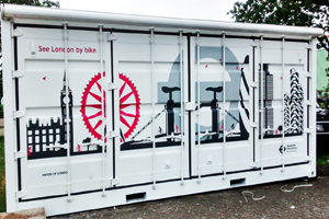 TfL stand created by The Persuaders to promote cycling in London