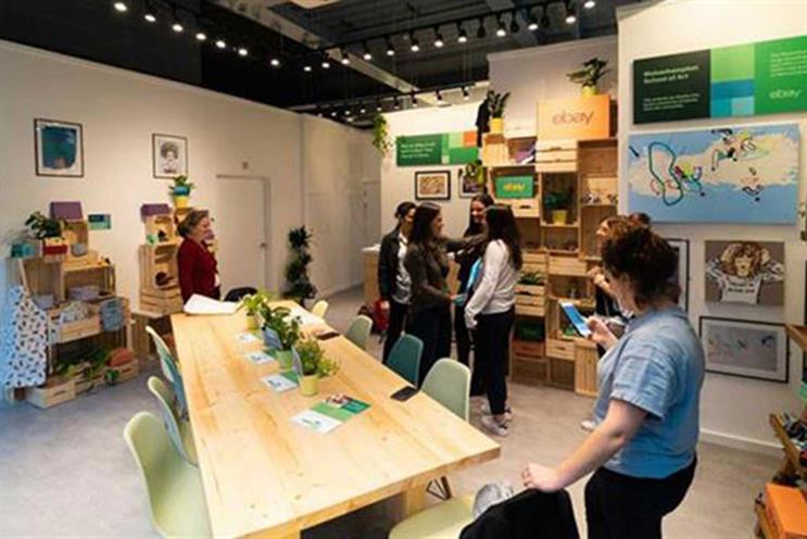 Ebay: amongst the online brands with bricks and mortar activations 