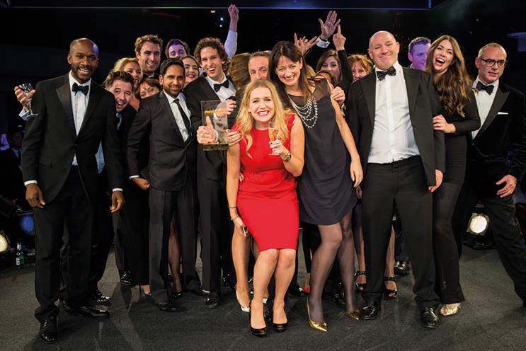 The7stars: named Agency of the Year at the Media Week Awards