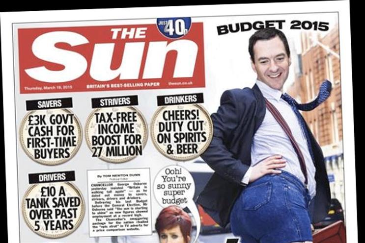 The Sun: Dave Trott picks out the 'epic strut' cover